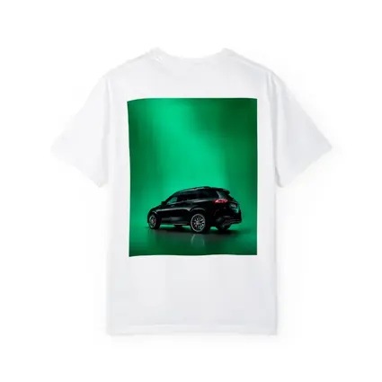 Mercedes AMG GLE Black On Green Background